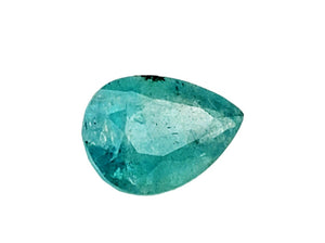 Paraiba Tourmaline - 1.40 carats Pear shape- Greenish Bluish #DE100061