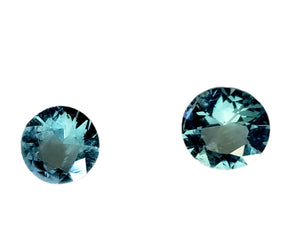 Aquamarine Gem - 2.37 carats, Round shape, Unheated. #DA200052