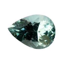 Aquamarine Gem - 2.00 carats, Pear shape, Unheated. #DA200054A