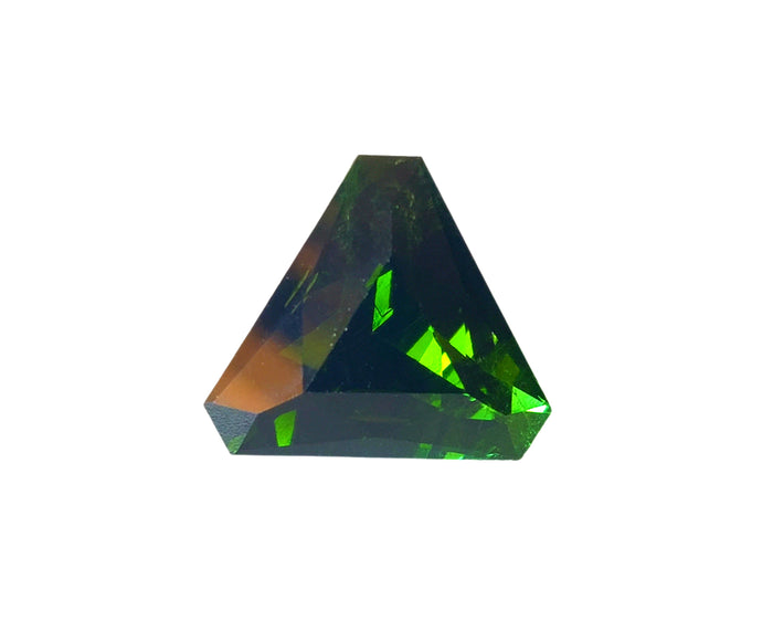 Tourmaline - 8.53 Carats green trillion cut. Unheated. #DT20021