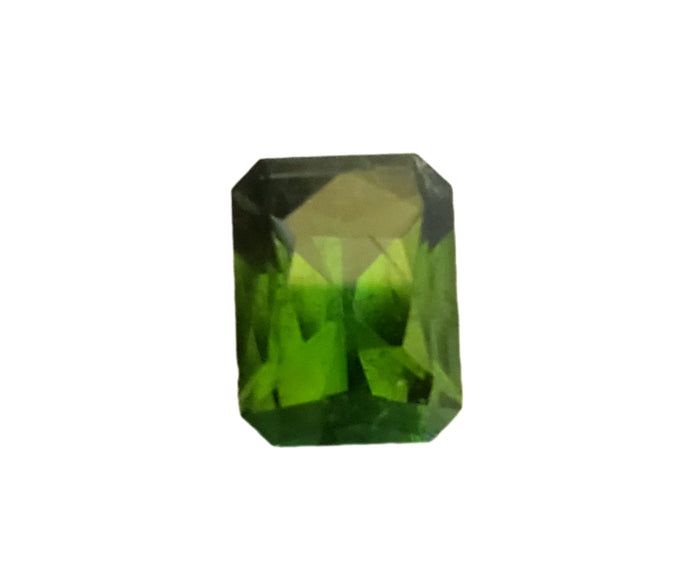 Tourmaline,-5.26 Carats, green Emerald  Shape, Unheated. #DT20018