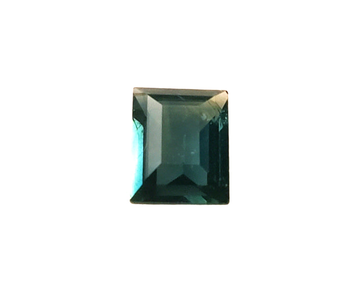 Green Sapphire - 1.29 carats, Emerald cut , unheated. #DS300004B