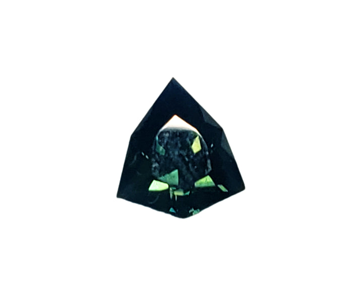 Green Sapphire - 1. 12 carats, Trillion cut , unheated. #DS3000012A