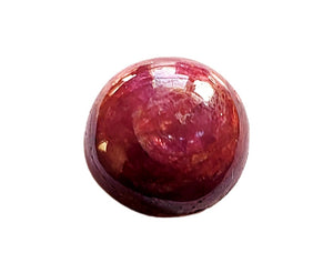 Ruby 13.22 carats natural Ruby Cabochon, Round shape; Unheated. #DS300031