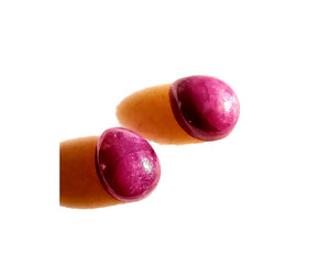 Ruby 8.29 carats natural Ruby Cabochon, oval shape; Unheated. #DS300049