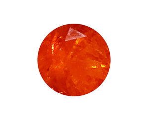 Spessartite Garnet - 2.35 carats, Round shape, Unheated. #DG600007A