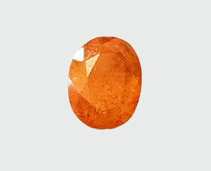 Spessartite Garnet 2.68 Oval shape, Unheated. #DG600025A