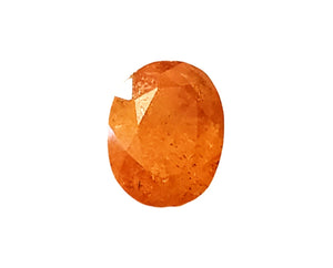 Spessartite Garnet 2.68 Oval shape, Unheated. #DG600025A