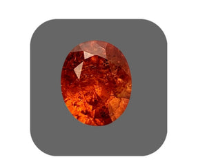 Spessartite Garnet - 2.81 carats. Oval Shape Unheated, # DG600013