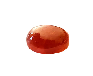 Garnet Cabochon - 15.46 carats oval shape. Unheated. #DG600045