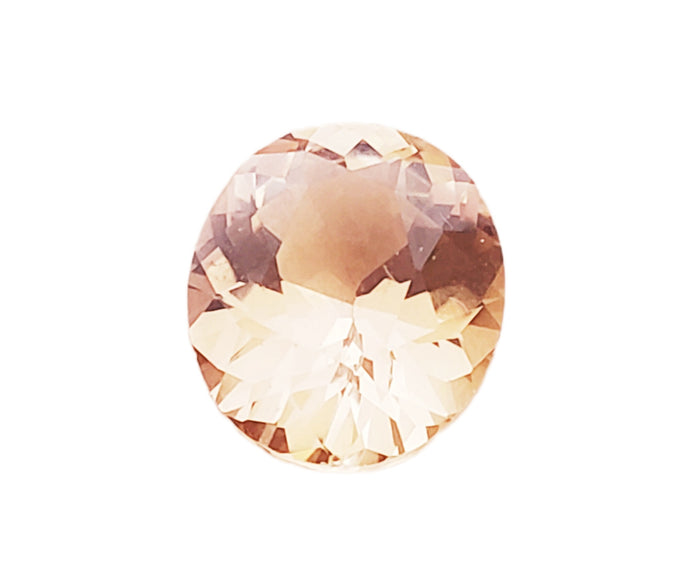 Imperial Topaz - 5.90 carats vivid peach, Oval shape. Unheated. #DT20002