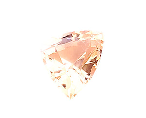 Imperial Topaz - 8.44 carats vivid peach, Trillion cut.Unheated. #DT20007