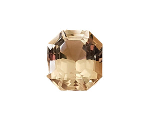 Imperial Topaz -6.44 carats  Vivid Peach, Emerald cut. Unheated. #DT20085