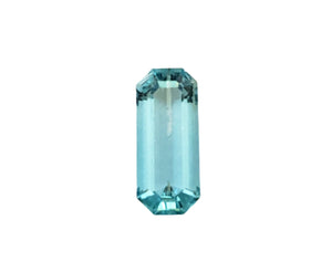 Aquamarine Gem - 3.10  carats, emerald cut, Unheated. #DA200001