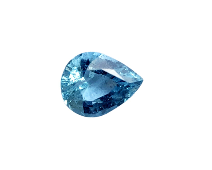 Aquamarine Gem -  3.89 carats, Pear shape, Unheated. #DA200004